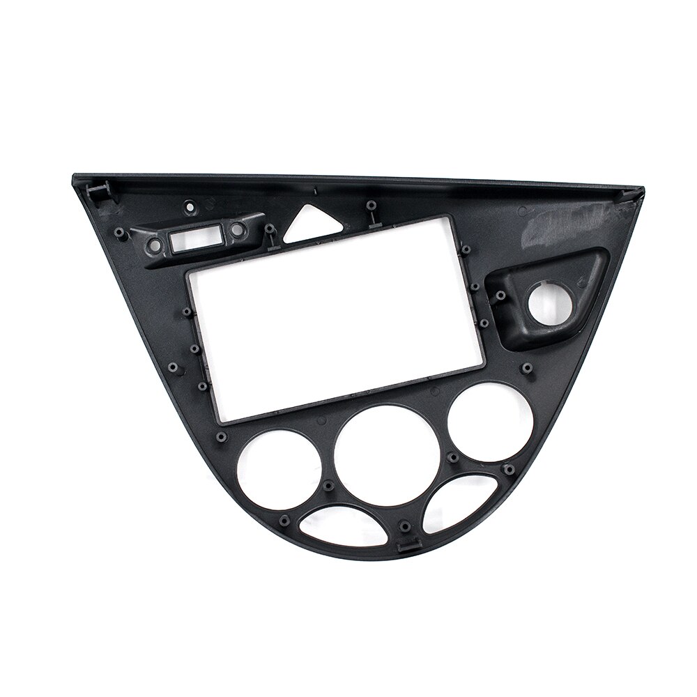 Kit de réaménagement du côté conduite gauche de la voiture, panneau de cadre DVD, Radio Fascia Double Din pour Ford Fiesta 1995-2001 Focus 1998-2004