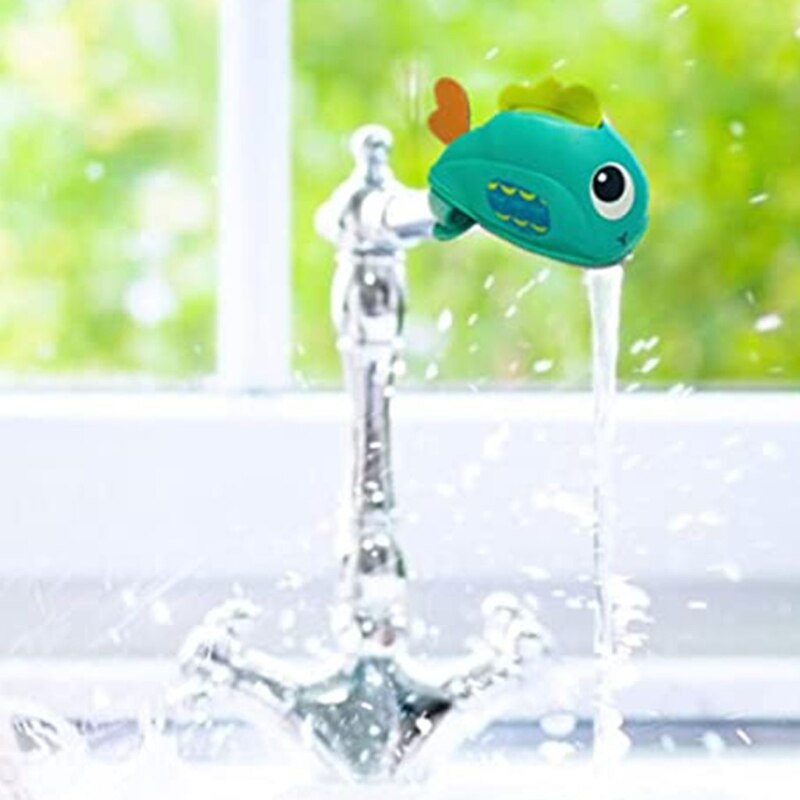 Couvercle de robinet de baignoire pratique, couvercle de bec de baignoire pour protéger les enfants pendant le bain, mignon doux en forme de poisson