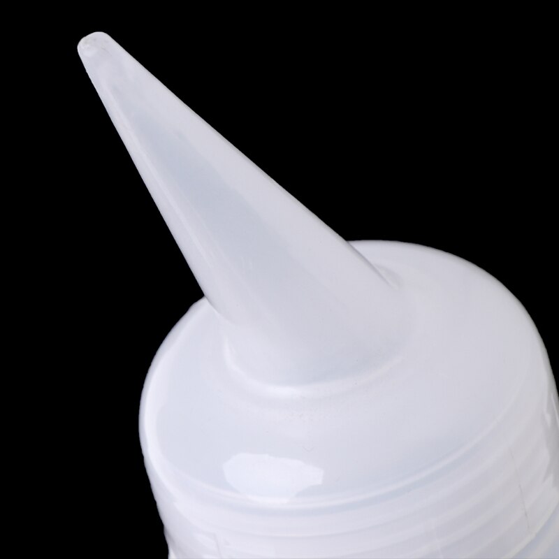 120ml/260ml Salon Applicator Measuring Plastic Bottle Hair Styling Hairdressing