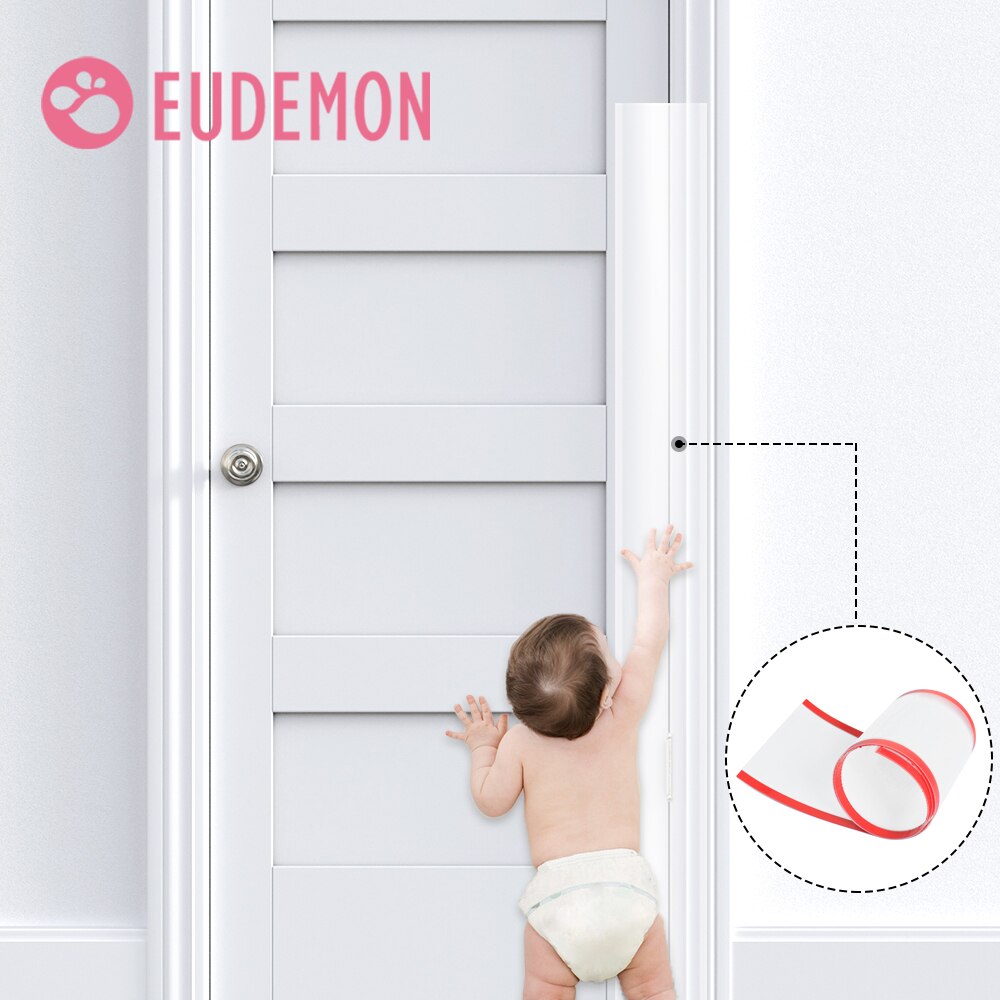 Eudemon Kind Veiligheid Deur Scharnier Protector Cover Vingerknelbeveiliging Guard Baby Beveiliging Voor Deur Binnenlandse Kleuterschool