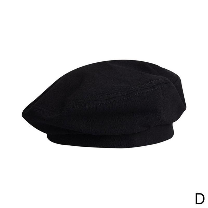 Beret Franse Kunstenaar Beanie Hat Vintage Katoen Warm Achthoekige Voor Vrouwen Kunstenaar Platte Mode Winter Franse Baret Cap I3I5: D