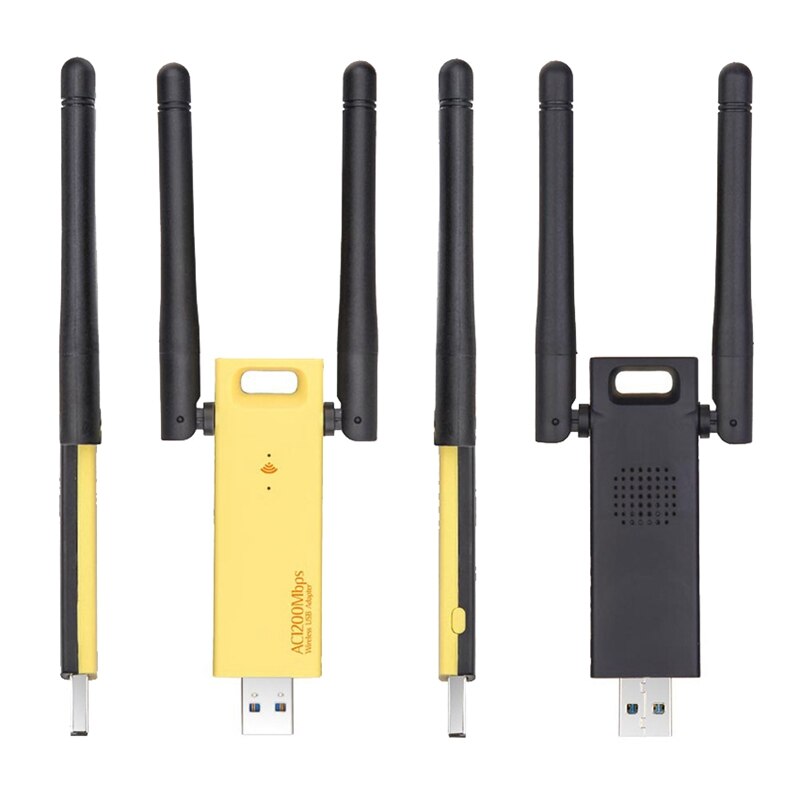 3.0 Gigabit USB Wireless Network Card RTL8812 Dual Frequency 2.4G+5G Dual Antenna 1200M Gigabit 802.11Ac