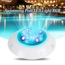 18W 12V RGB LED lumière de piscine étanche extérieure RGB lumière sous-marine étang fontaine Led Piscina Luz projecteur