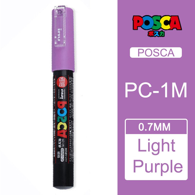 1 pc Uni Posca POP PC-3M Farbige Malen Kunst Marker Stifte Medium Spitze 0,9-1,3mm 24 Farbe Optional schule Schreibwaren Büro Liefert