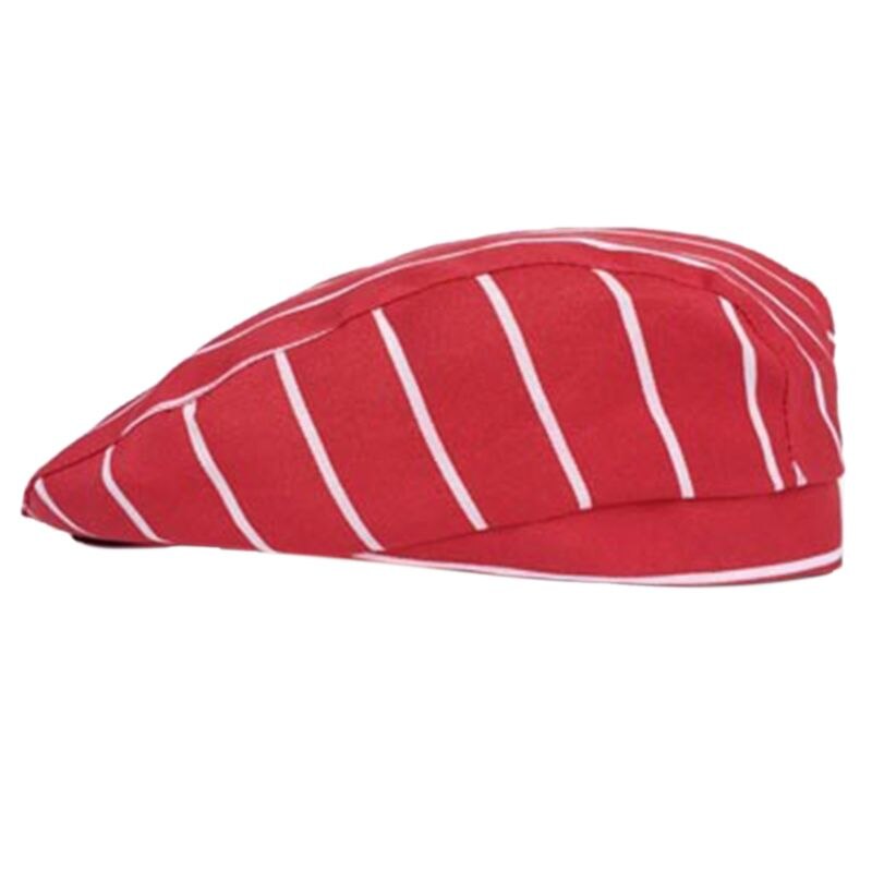 Mens Womens Chef Hat Pastry Baker Kitchen Cook Coffee Shop Duckbill Beret Cap: B