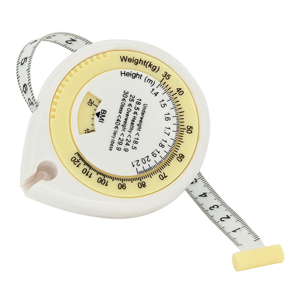 1~10pcs Various Measuring Tapes 1.5m Retractable Metric/Inch Imperial Plastic Ruler Tape Measure For Surveyors