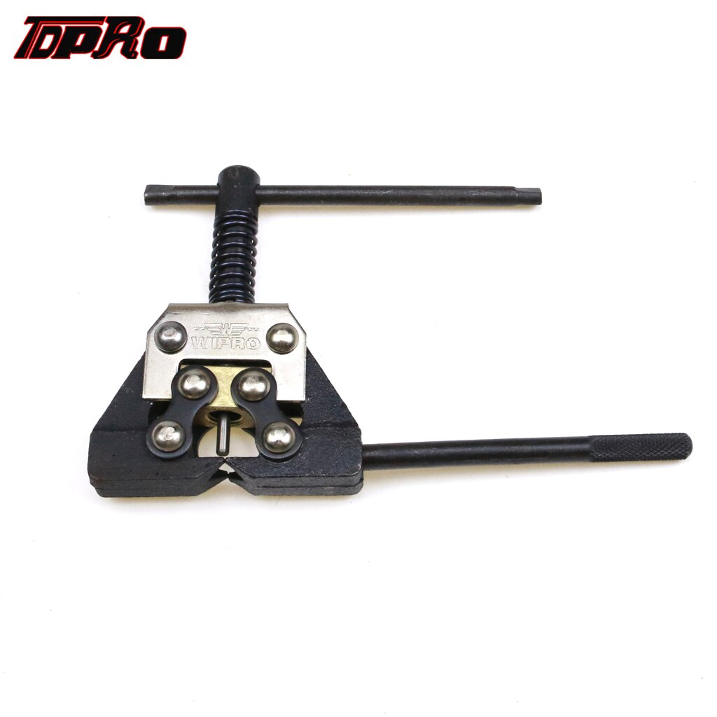 TDPRO Motorcycle Chain Breaker Splitter 415-532 Universal Link Removal Riveting Tools ATV Heavy Duty Rivet Cutter Repair Tool