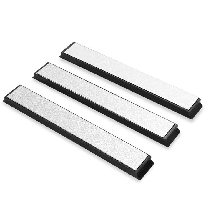 RUIXIN PRO III Messenslijper Professionele Alle Ijzer Staal Keuken Slijpsysteem Gereedschap Fix-hoek Met 4 Stones Slijpsteen: ONLY 3pcs Whetstone