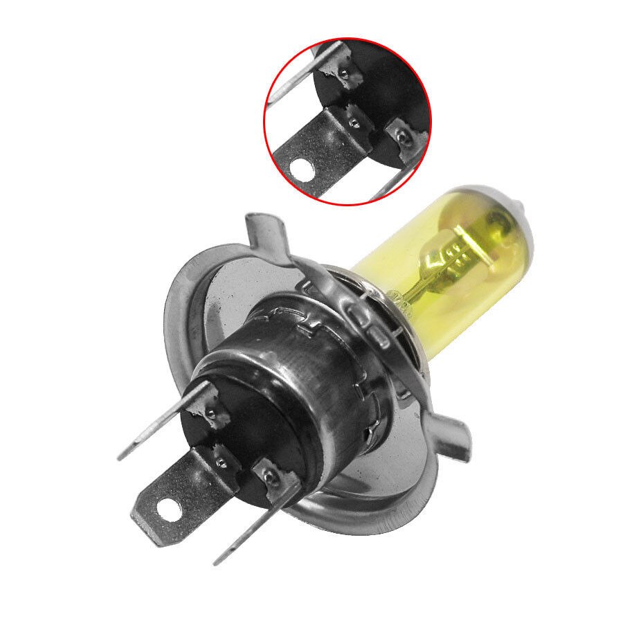 2Pcs Car Headlight Replacement Accessories 6000K 1700LM Stainless Steel