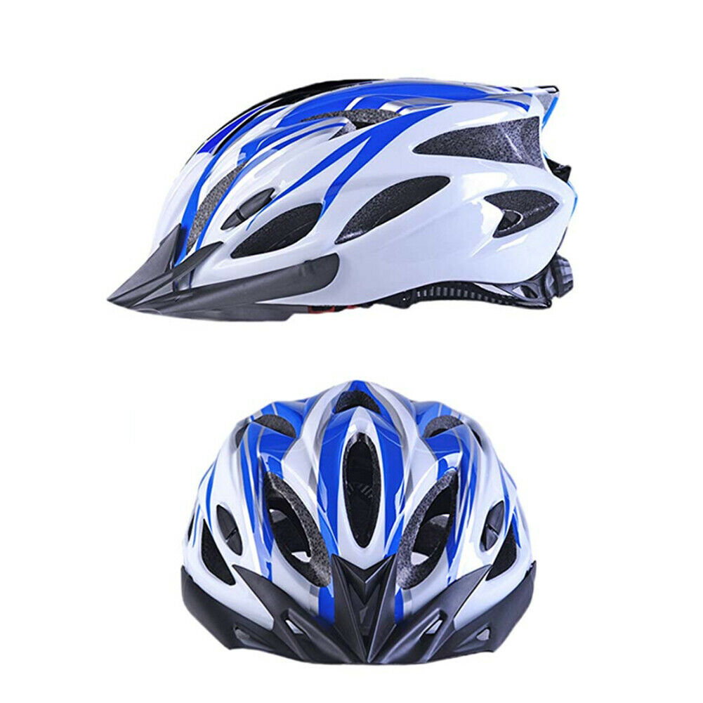Adult Men Womens Bike Helmet Cycling MTB With Visor Mountain Shockproof Adjustable Fitting Bicycle Helmet