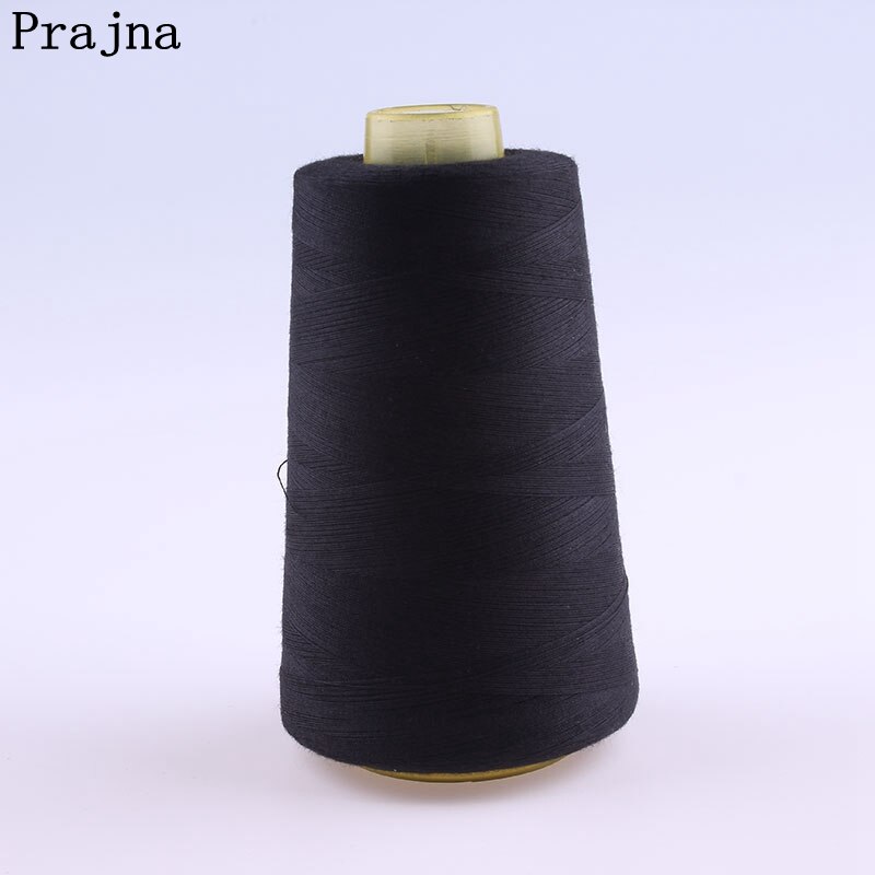Prajna Black Polyester Embroidery Sewing Threads For Hand Sewing &amp;Machines Patchwork Sewing Threads Sewing Accessories