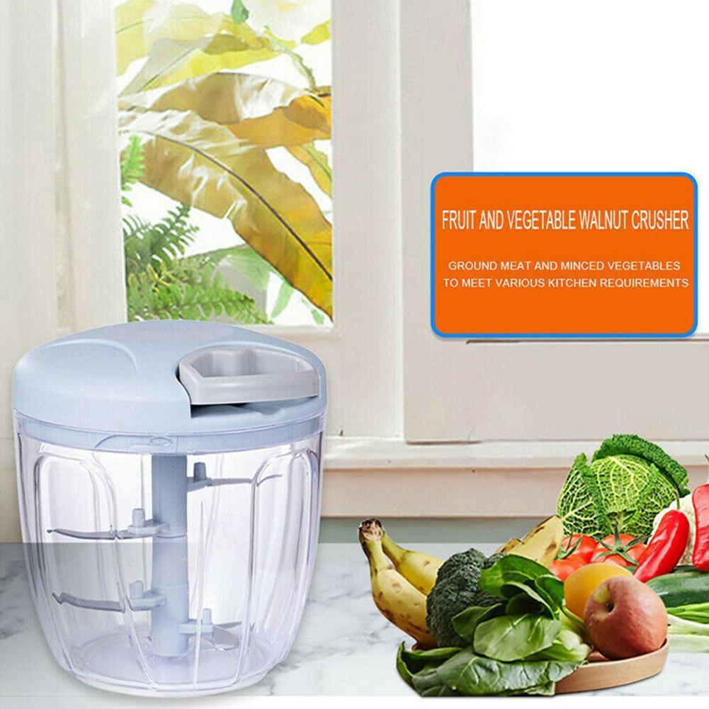 1 Set Manual Fruit Vegetable Meat Chopper Multifunctional Grinder Tools Dumpling Pull Food Shredder Gadget Hand Kitchen Cut K5B7