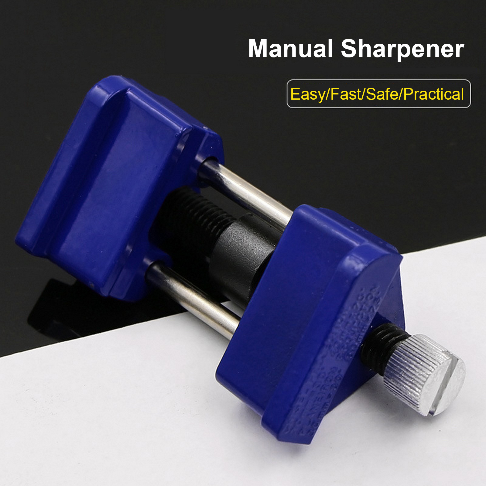 Manual Knife Sharpener Metal Wood Chisel Abrasive Tools Sharpening Blades Tool Honing for Woodworking Iron Planers