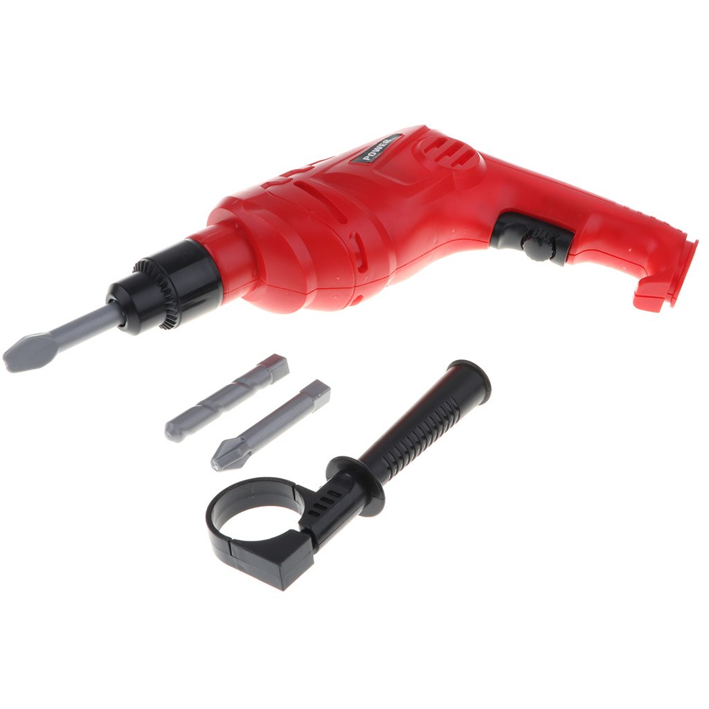 5 Stuk Boormachine Tool Speeltoestel Voor Peuter Pretend Play Plastic Speelgoed Gereedschap