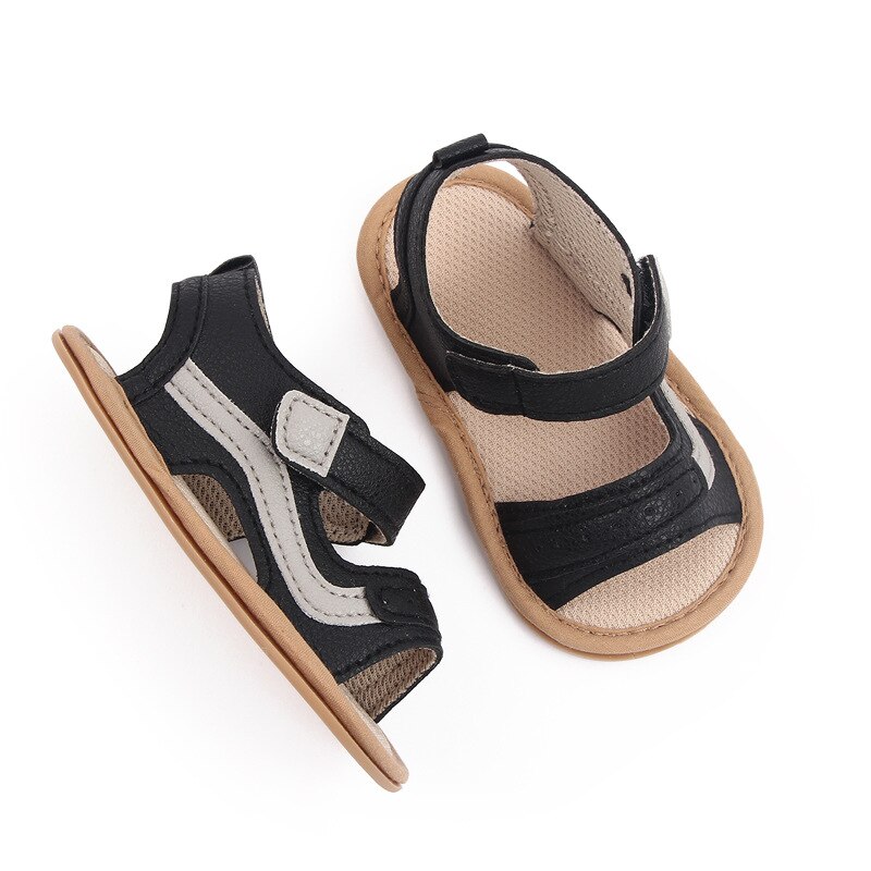 Infant Baby Boy Sandales Toddler Summer Shoes Newborn Bebes Sandal Anti-slip Rubber Bottom Footwear for 1 Year Old Sandalen