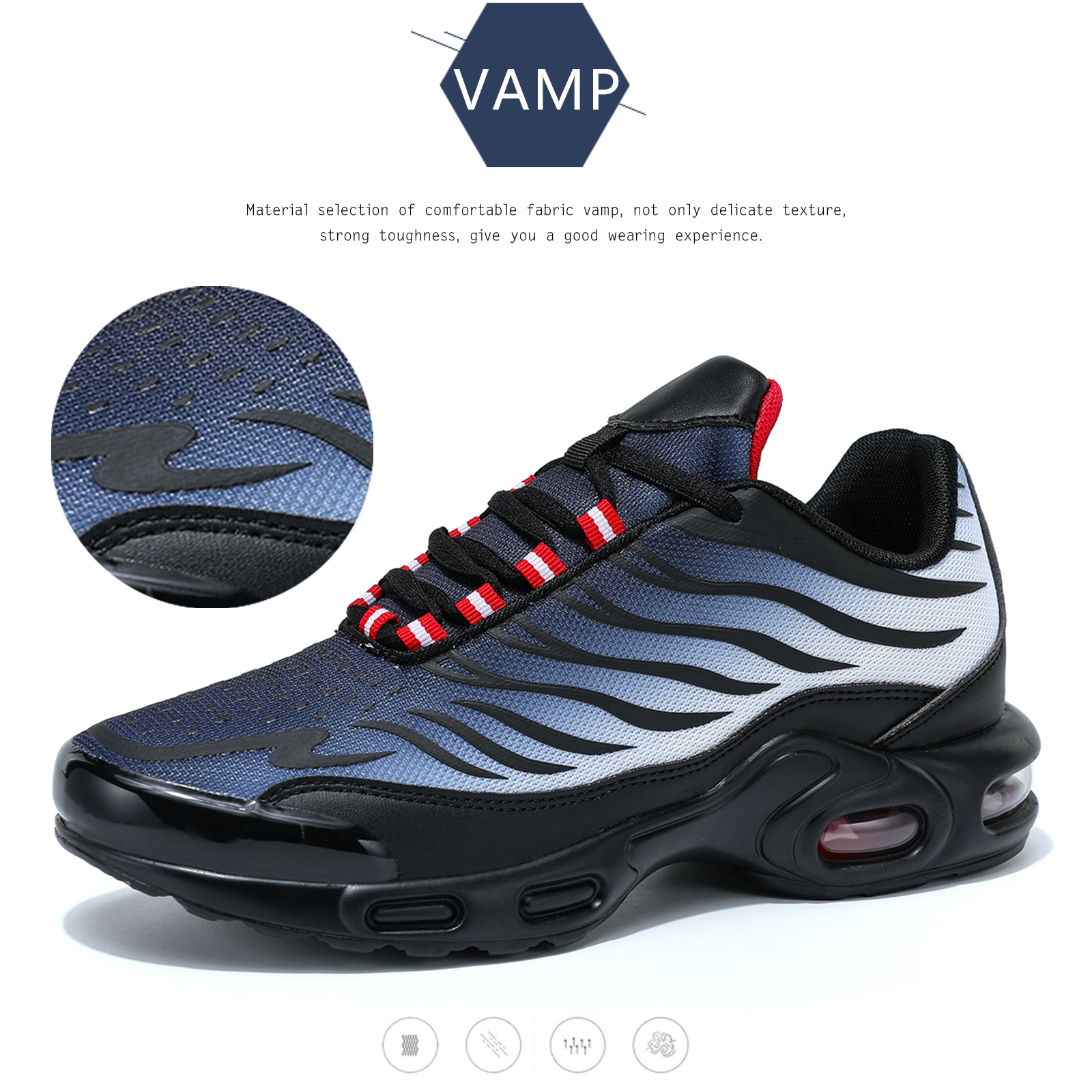 Herreløpesko air lave sko for menn basketball joggesko tennis sport fitness crosstrainere