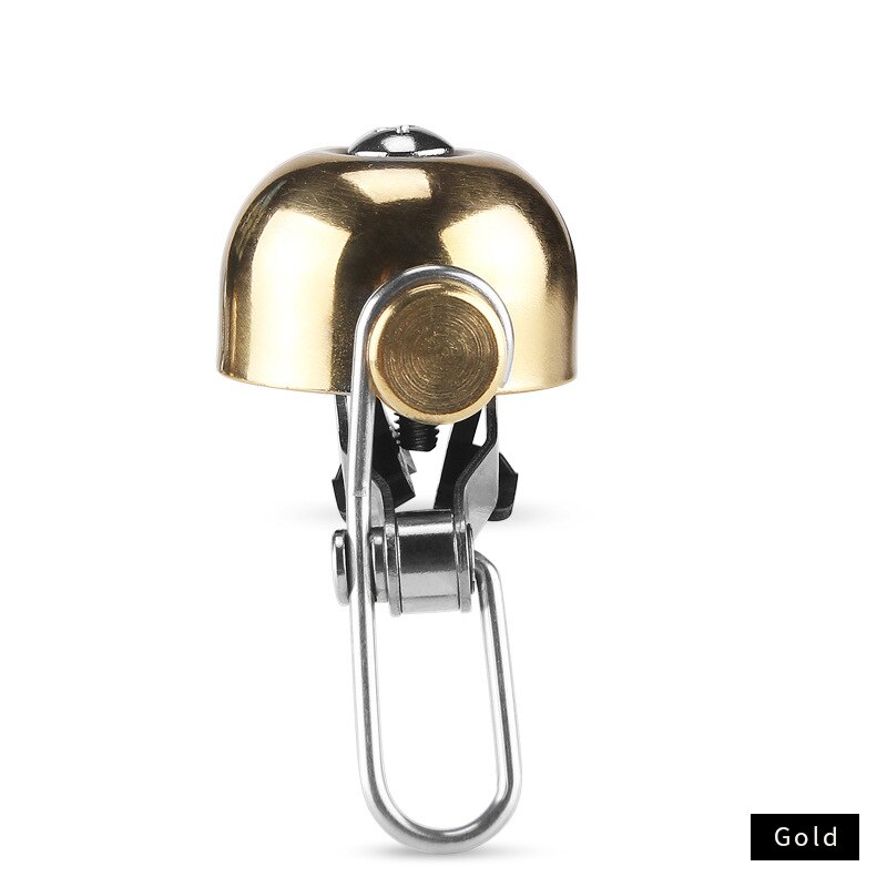 Mini Bikes Bells Retro Koperen Fiets Bell Stuur Ringen Alarm Hoorn Fiets Accessoire Bicicletas Campanas: Golden