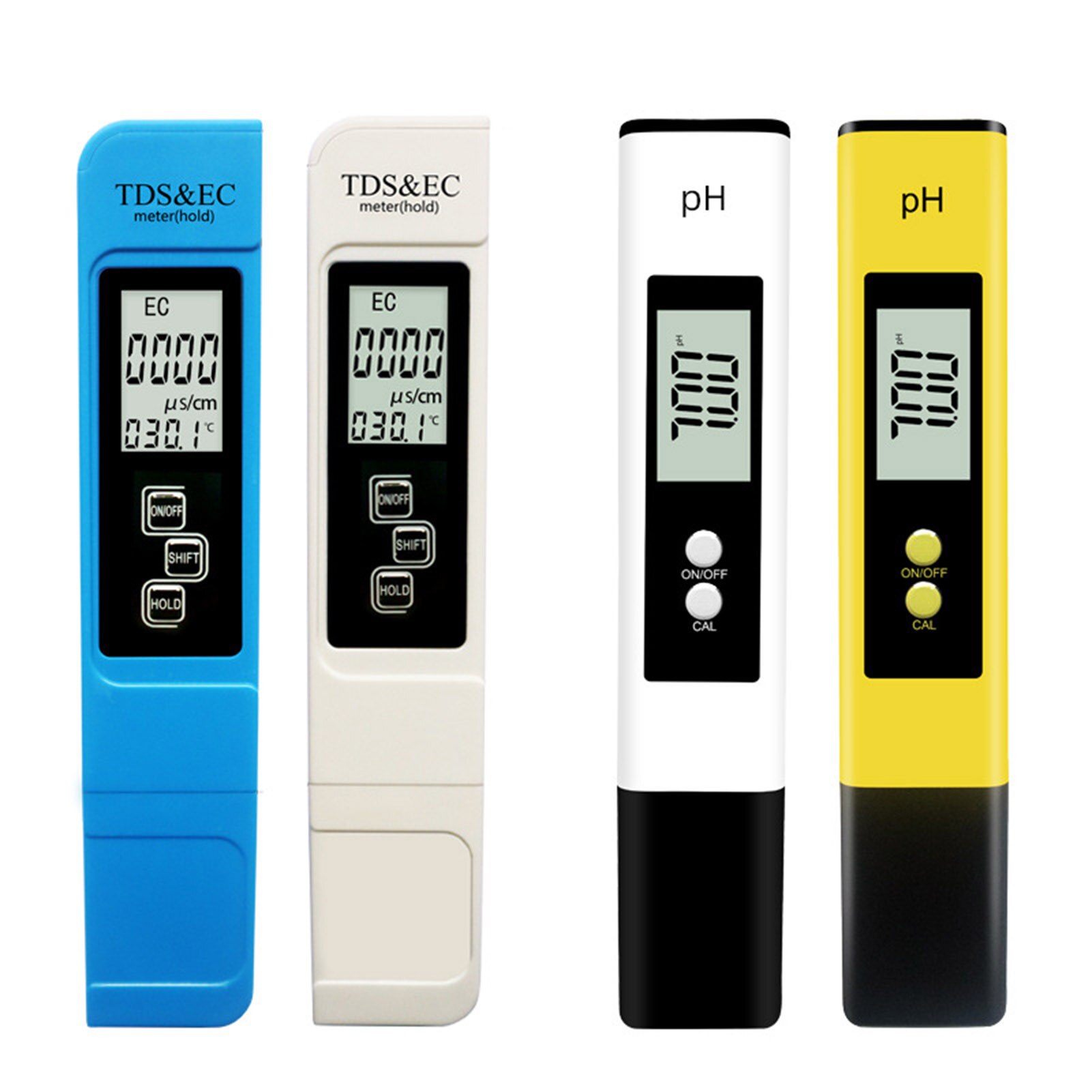 Ph Meter Water Detector Ph Acidometer Ph Waarde Test Prod Ec & Tds Geleidbaarheid Water Testen Pen Meter