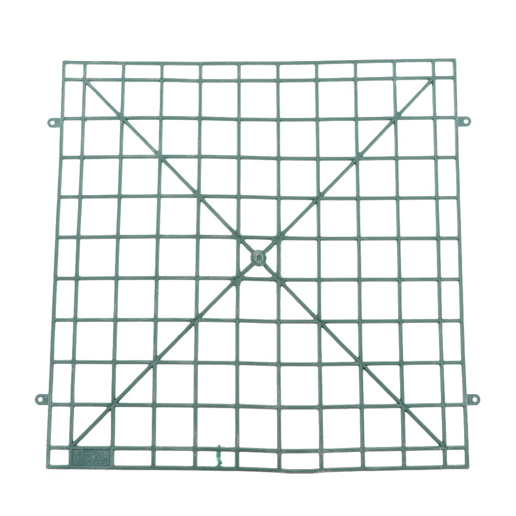 5Pcs Artificial Flower Wall Plastic Panels Frame For DIY Wedding Background Floral Decor