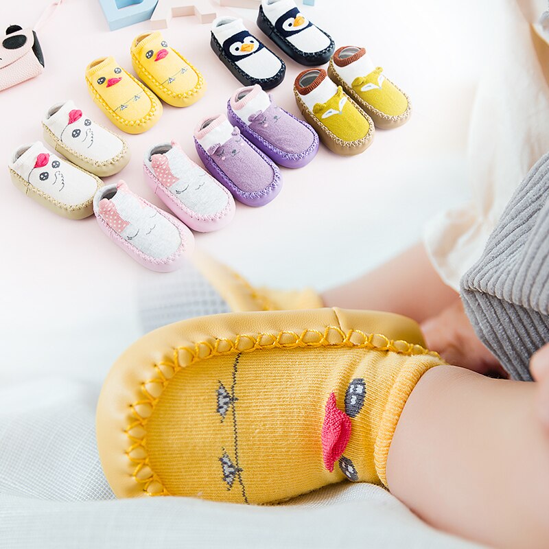 Zeven & Mami Lente Zachte Bodem Cartoon Floor Sokken Antislip Peuter Meisje Jongen Schoenen Floor Sokken Kinderen Kids indoor Leren Zool