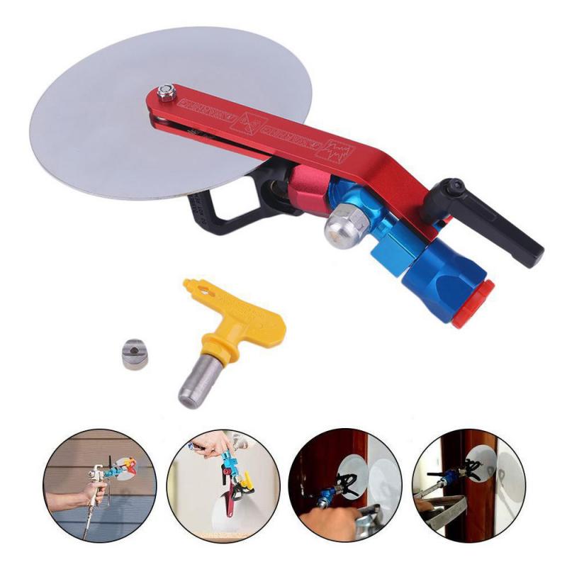 7/8" Universal Airless Spray Guide Accessory Tool Separation Baffle Airless Paint Sprayer Gun Nozzle Seat Anti-splash Baffle 1PC