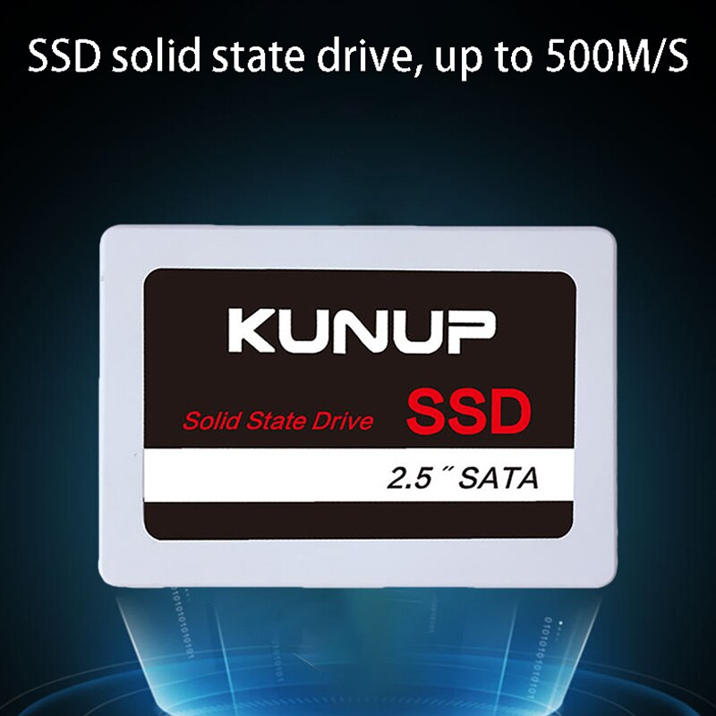 KUNUP 64GB 2.5-Inch SSD SATA3 Internal Solid-State Drive for Desktop/Notebook Universal Solid-State Drive