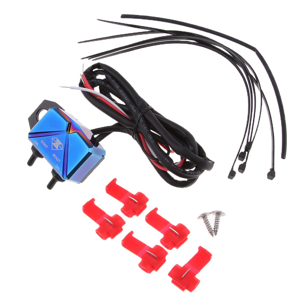 SPIRIT BEAST Motorcycle Switch Control Box For Dangerous Spot Light