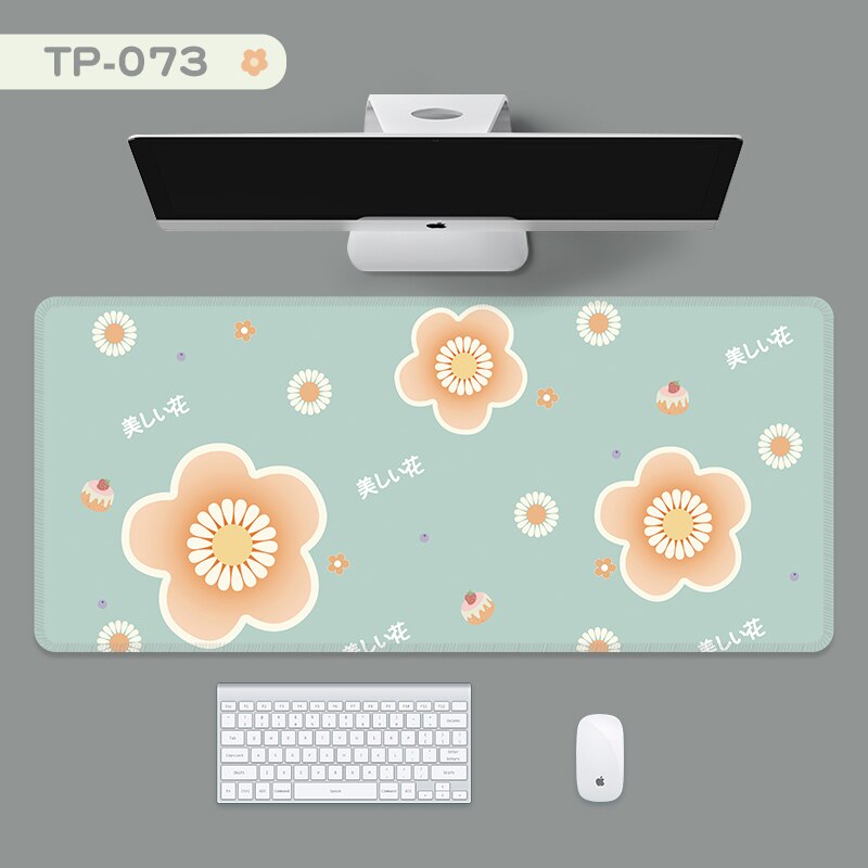 Leuke Oversized Muismat Toetsenbord Laptop Bureau Pad Rubber Pols Antislip Bureau Mat Desktop Organizer Computer Accessoires: 73