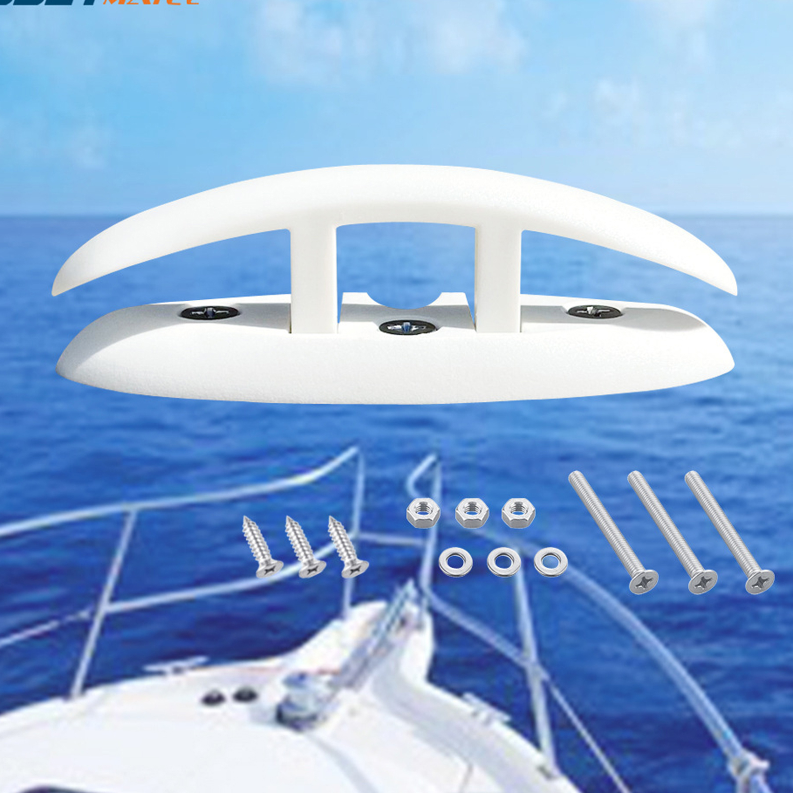 Boat Flip Up Folding Pull Up Cleat Boat Anchor Cleat Flip Up Collapsible Cleat Deck Kayak Sailboats Marine Boat Accessories