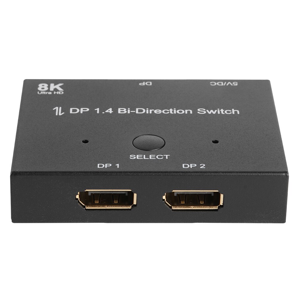 Displayport Splitter DP1.4 Switch Ports Bi-direction 1x2 / 2x1 Displayport Switcher Ultra HD 8K@30Hz 4K@120Hz for PS4 Xbox HDTV: Default Title