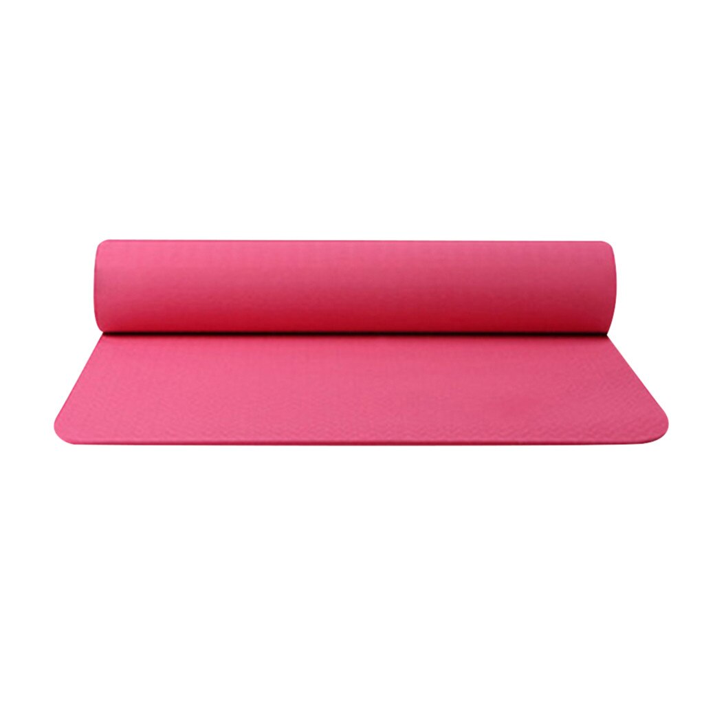 6 Mm Yoga Mats Voor Fitness Antislip Dubbele Kleuren Veilig Te Gebruiken Voor Beginner Milieuvriendelijke Body Building Oefening mat Voor Pilatus G3