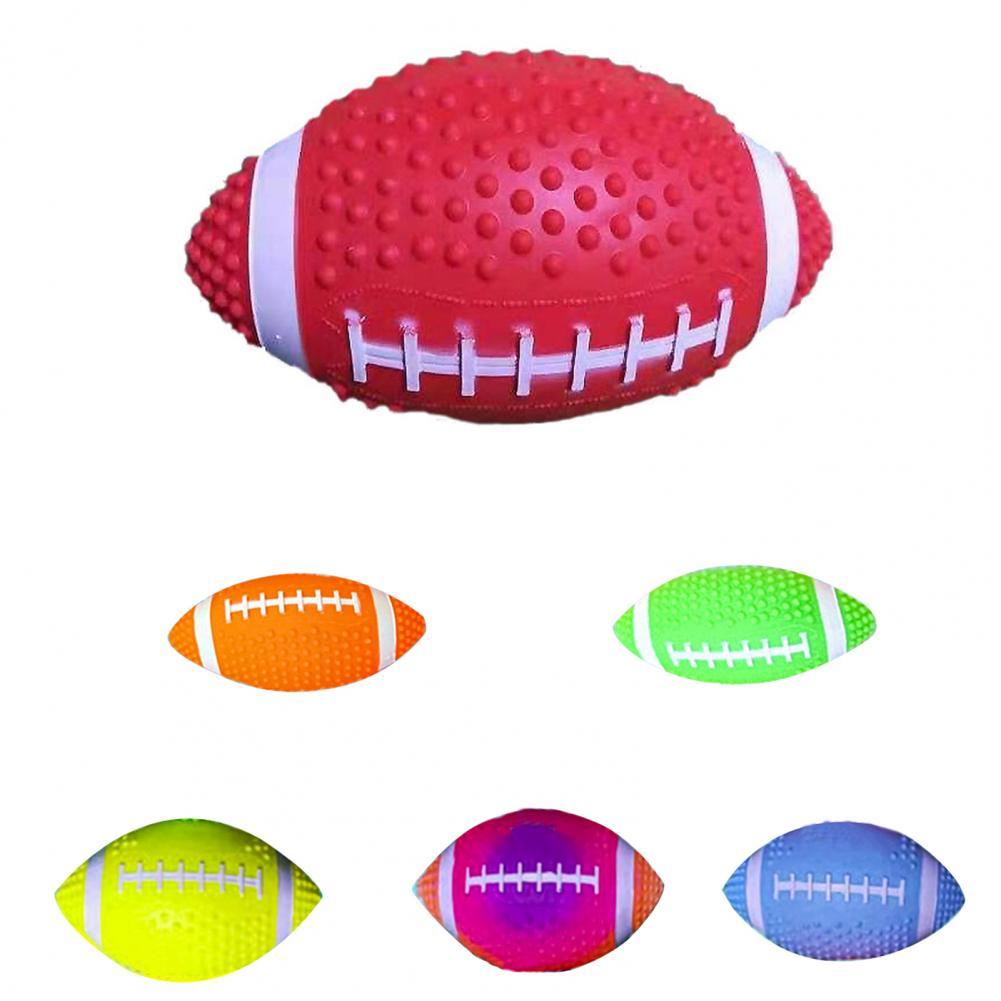 1 Set Rugby Ball Waterproof Water Inflatable Multiplayer Sports Textured Grip Inflatable Rugby Ball for Pool Swim Entertainment