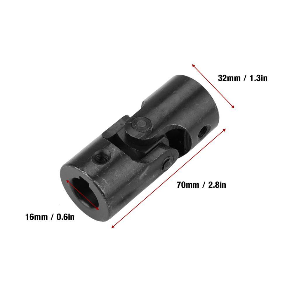1 sztuk/partia sprzęgło wału złącze robić silnika Cardan wspólne uniwersalne złącze u-wspólny adapter gniazda 16*32*70mm