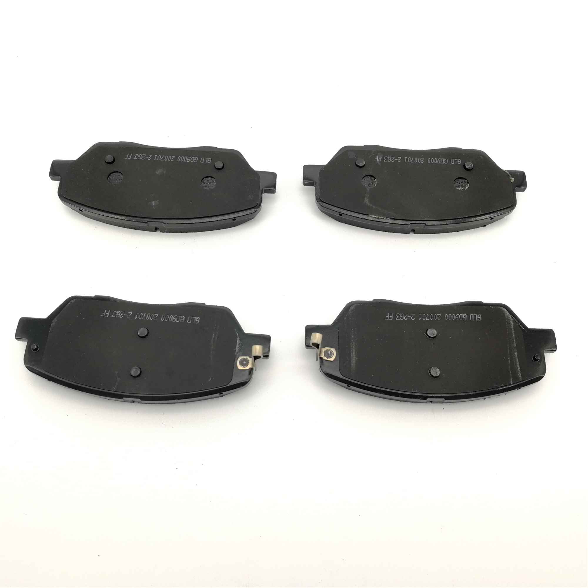 Front/REAR brake pad set Car brake pad kit-FR FOR SAIC ROEWE RX8 GD9000 9001: front