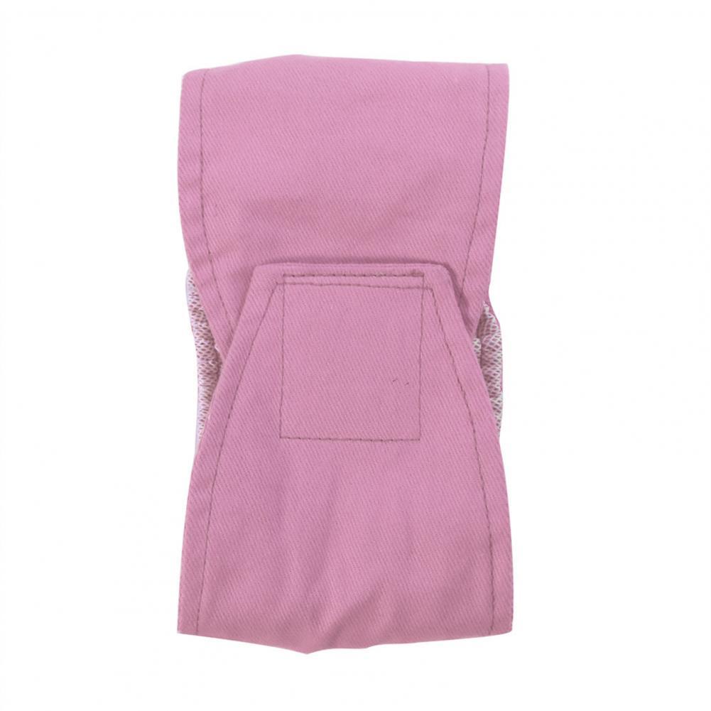 Soft Pet Sanitary Pants Comfortable Breathable Unisex Puppy Dog Menstrual Period Pants: Pink / XL