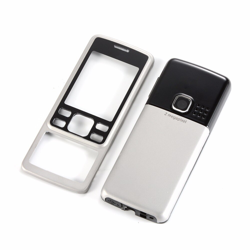 For Nokia 6300 Metal Housing Front Frame+Battery Door+Tools ( no keypads)