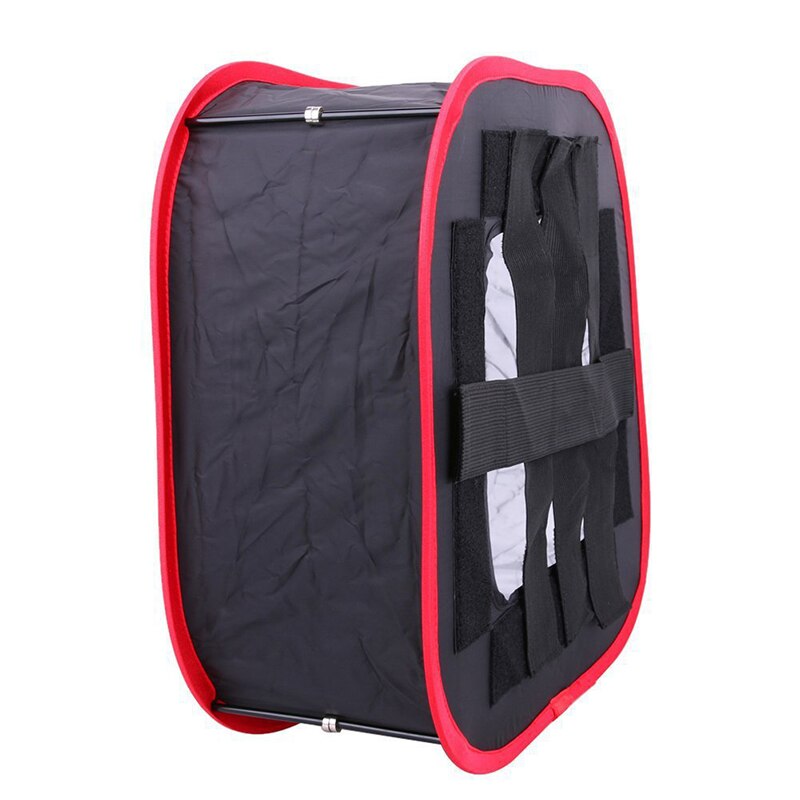 Red LED Flash Grid Light Folding Softbox Studio Light Portable Portrait Shooting Special Softbox Light Box Camera Accessories