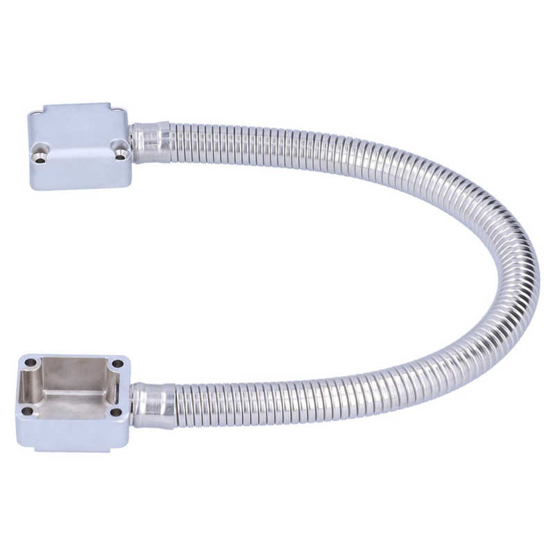 brand laptop safety Stainless Steel Door Loop Cable Protector Exposed Mount Wire Protective Tube for Access Control System