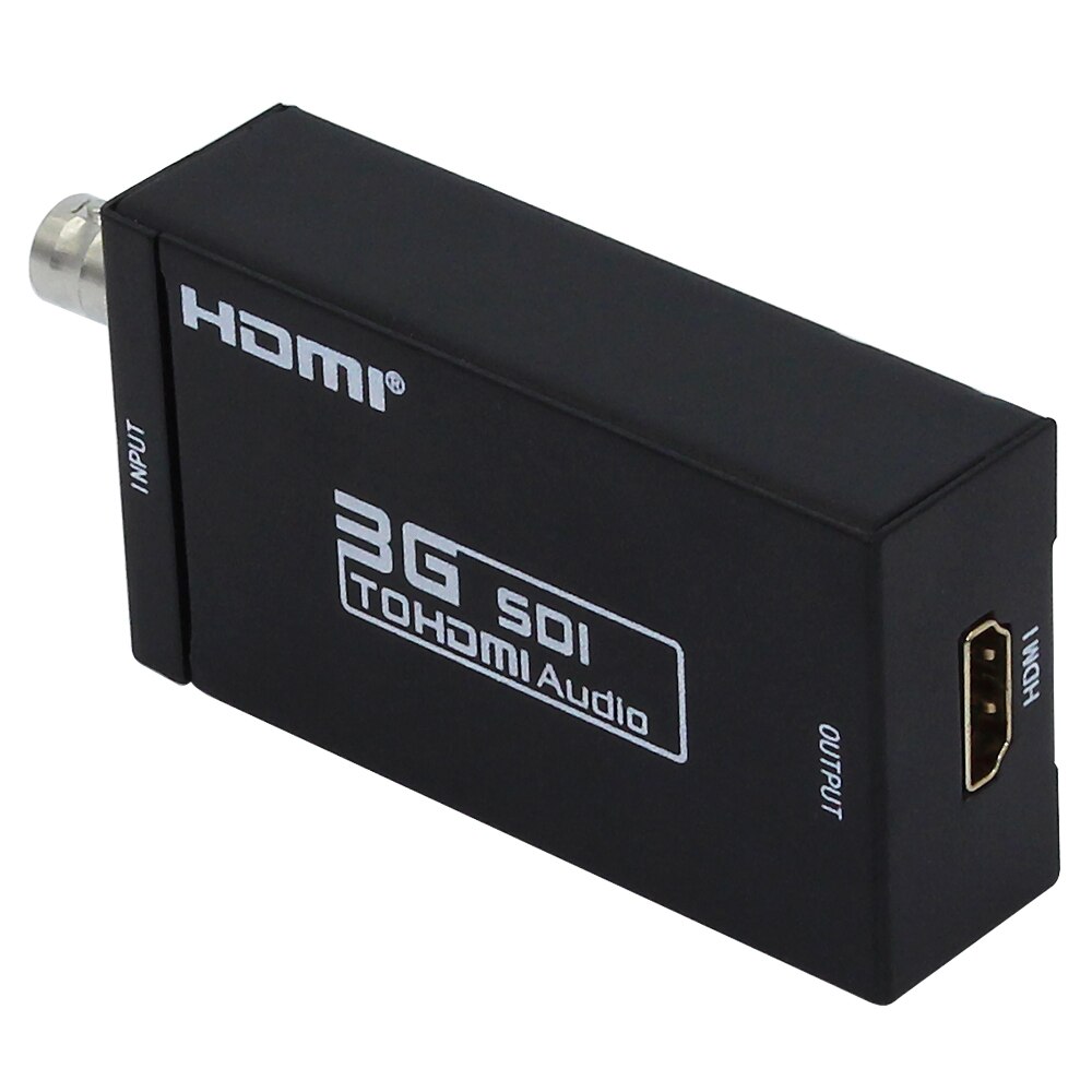 Retail Mini Hd 3G Sdi Naar Hdmi Converter Adapter Ondersteuning HD-SDI/3G-SDI Signalen Zien Op Hdmi Display