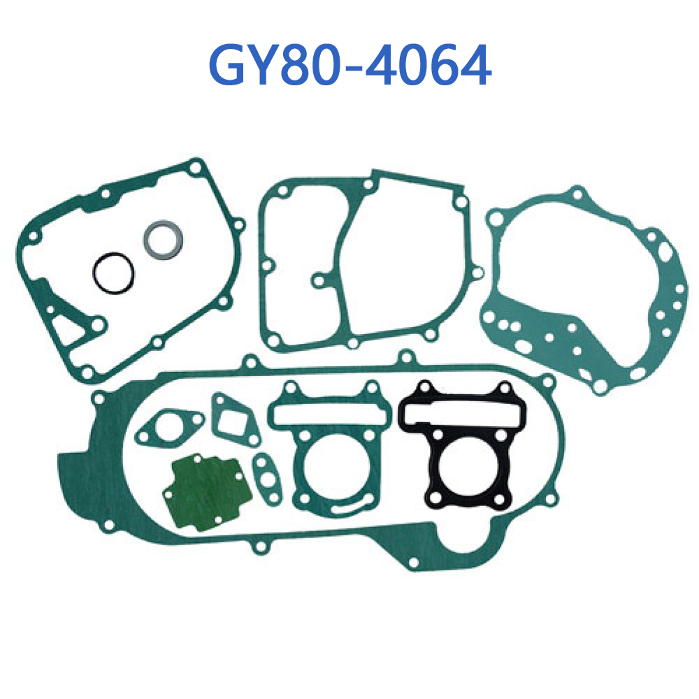 GY80-4064 GY6 80cc Volledige Set Pakking 40 cm 43 cm 46 cm Voor GY6 50cc 4 Takt Chinese Scooter bromfiets 1P39QMB Motor