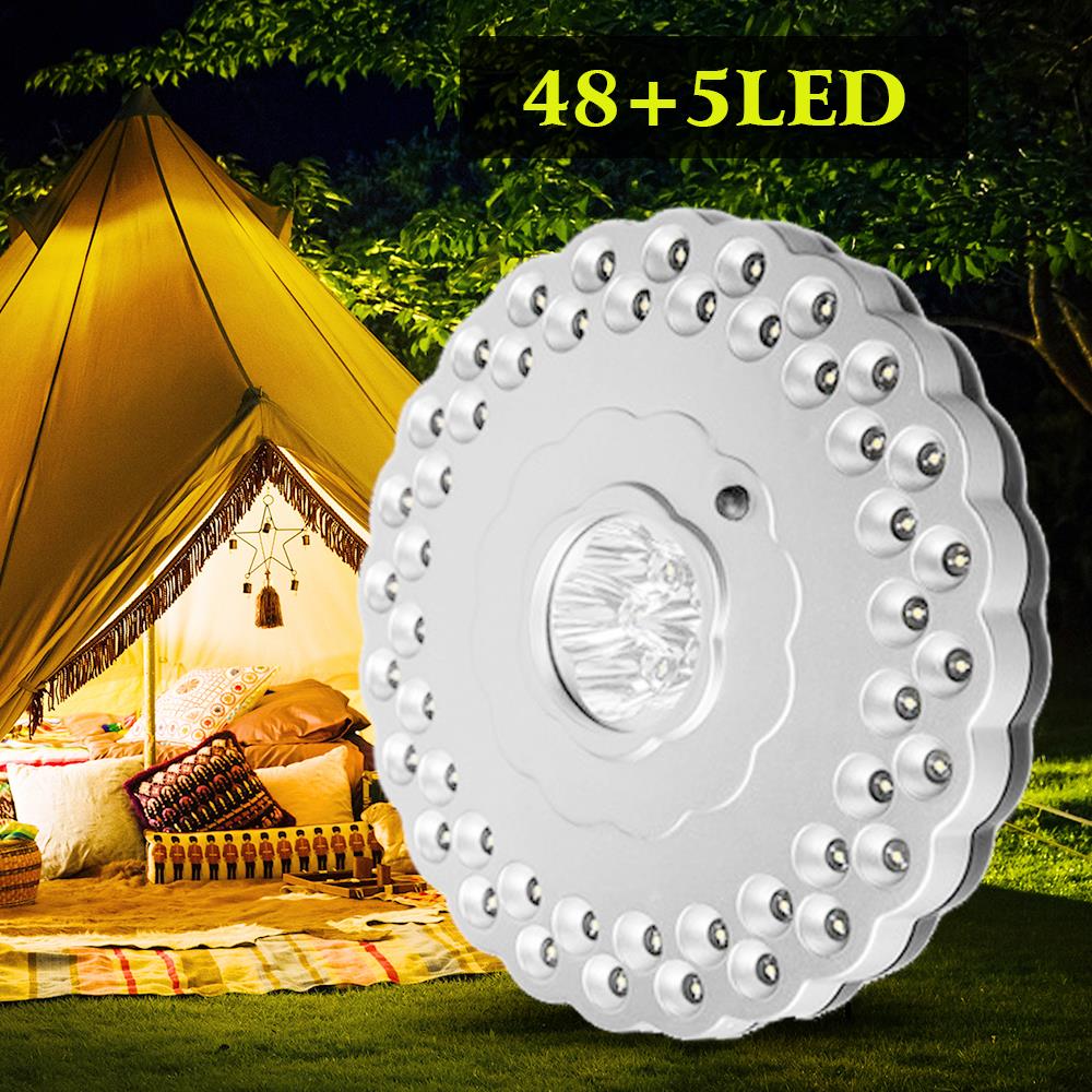 Bærbar stolpe lampe hagelys paraply camping lys gårdsplass lampe utendørs ledet pære paraply ledet hagetelt