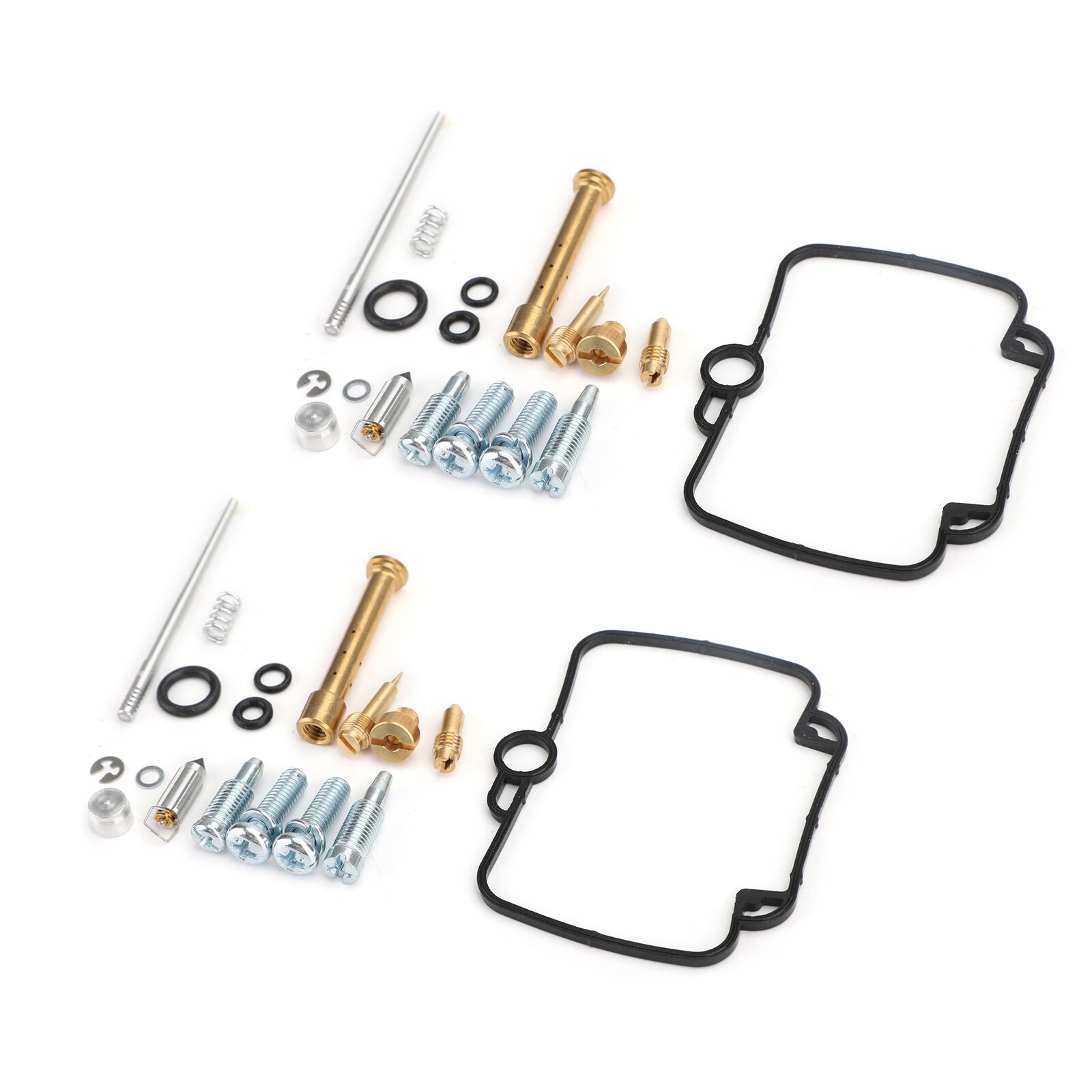 Areyourshop til suzuki bandit 400 gsf 400 gsf 400 1991-1993 1992 karburator carb reparation genopbygge kit pakning 2 sæt