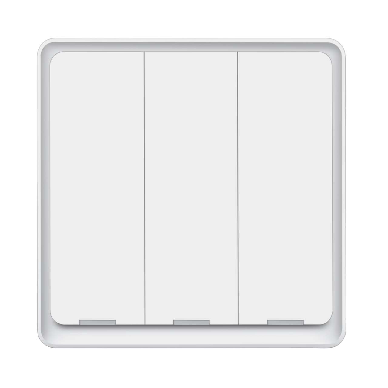 Tuya Smart ZigBee Smart Switch 4 Gang Scenario Scene Switch Support Zigbee2mqtt Home Assistant Smart Home Automation: 3 Gang White