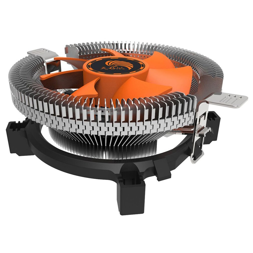 Long Service Life Super Quiet Computer PC CPU Cooler Cooling Fan Heatsink for Intel LGA775 1155 AMD AM2 AM3 754