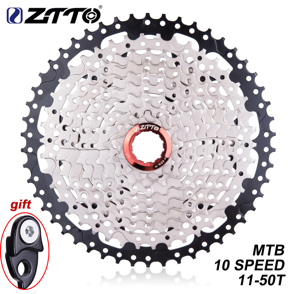 Cykel freewheel kassette tandhjul 8s/9s/10s/11s 11-25 28 32 36 40 42 46 50t slr on til mtb landevejscykel stål svinghjul hg system: 10s 11-50t