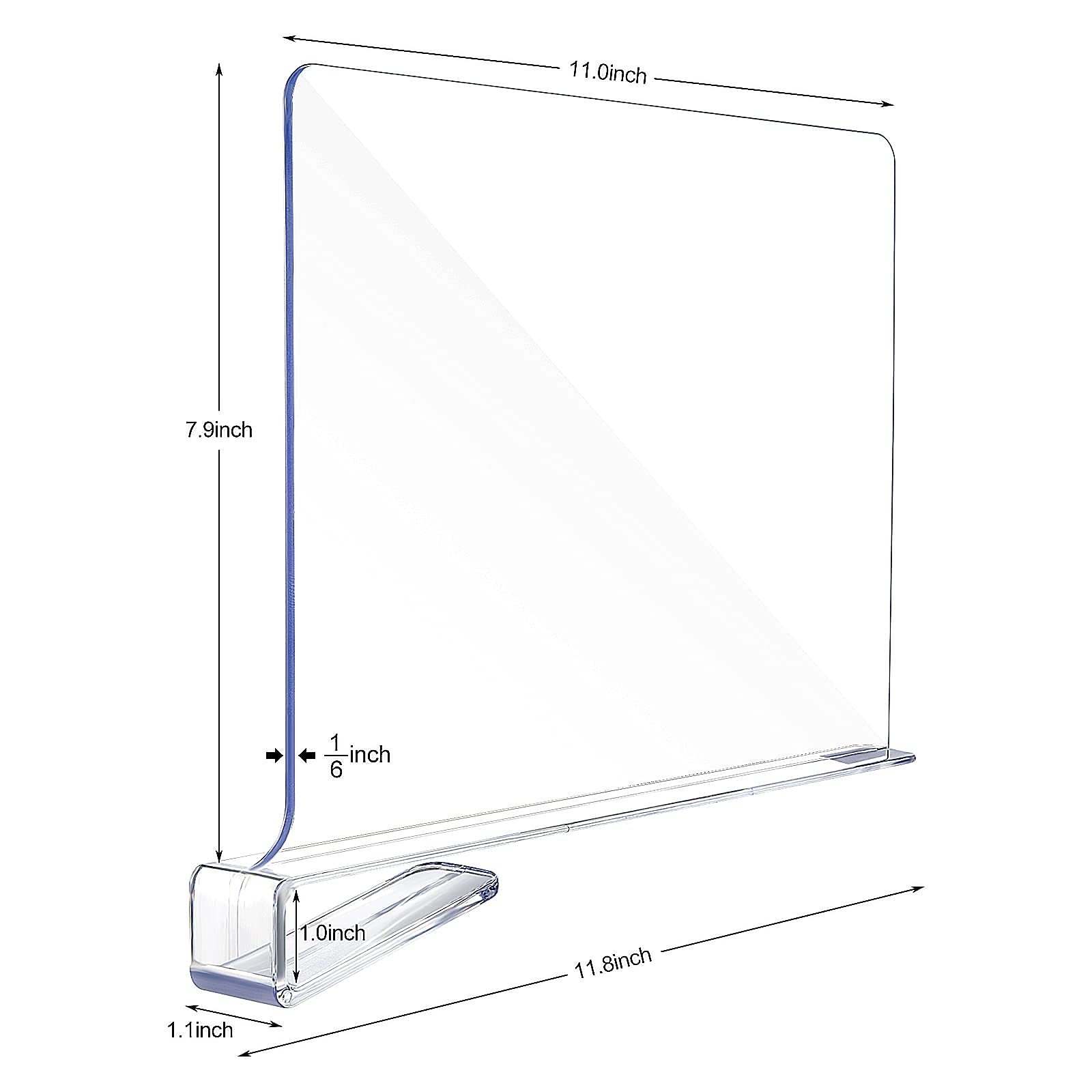 Kast Plank Verdelers Transparant Acryl Afscheiders Garderobe Kast Kast Verdelers Organisatoren