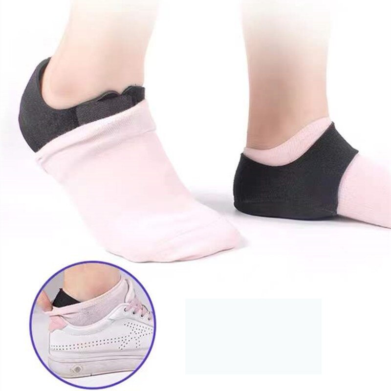 Enveloppement de thérapie de fasciite plantaire, soulagement de la douleur du talon du pied manchon de protection du talon chaussette attelle de cheville Support d&#39;arc semelle orthopédique 2 pièces