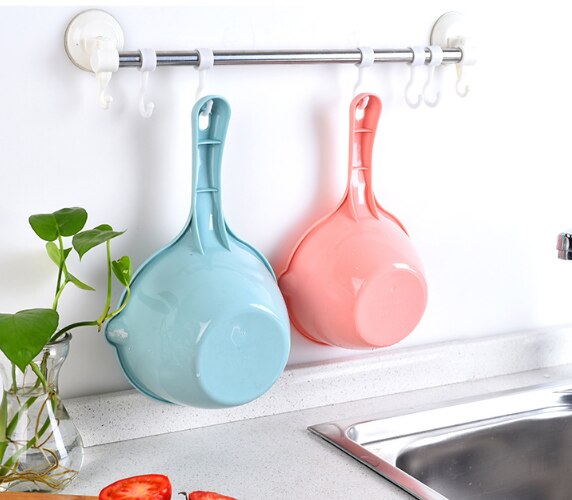 2 Stuks Dikke Water Scoop Keuken Lange Handvat Water Lepel Baden Water Scoop Kinderen Baby Bad Scoop Scoop Water Scoop.