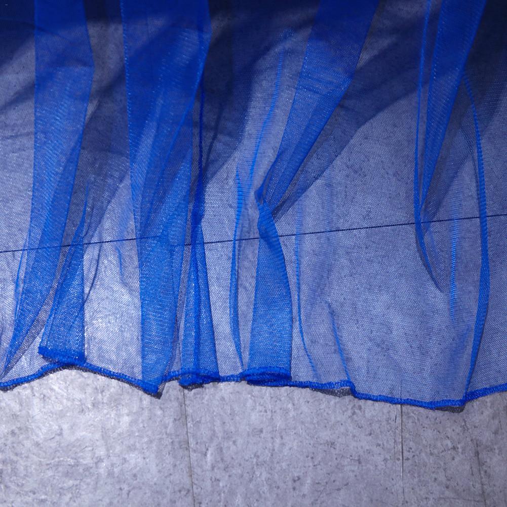 Mosquitera colgante con forma de estrella azul para niños, mosquitera redonda coreana europea, para dormir
