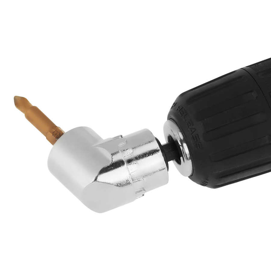 Extension Drill Adapter Adjustable Screwdriver 1/4 \"Socket Adapter to 105 Degree Hex Angle